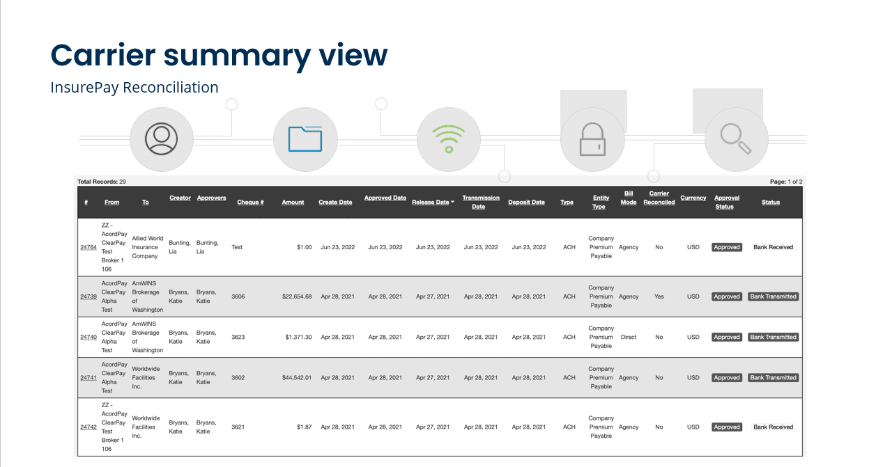 InsurePay Reconciliation