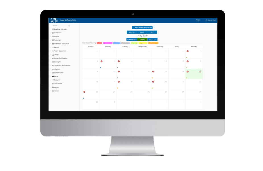 Iolite Trademark Management Software
