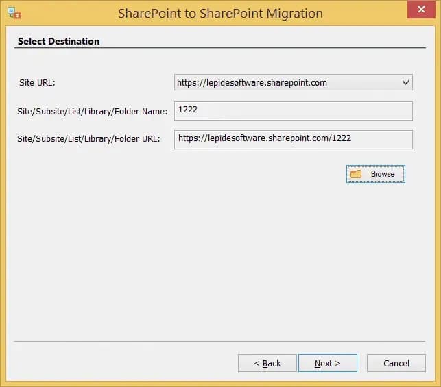 Kernel Migrator for SharePoint