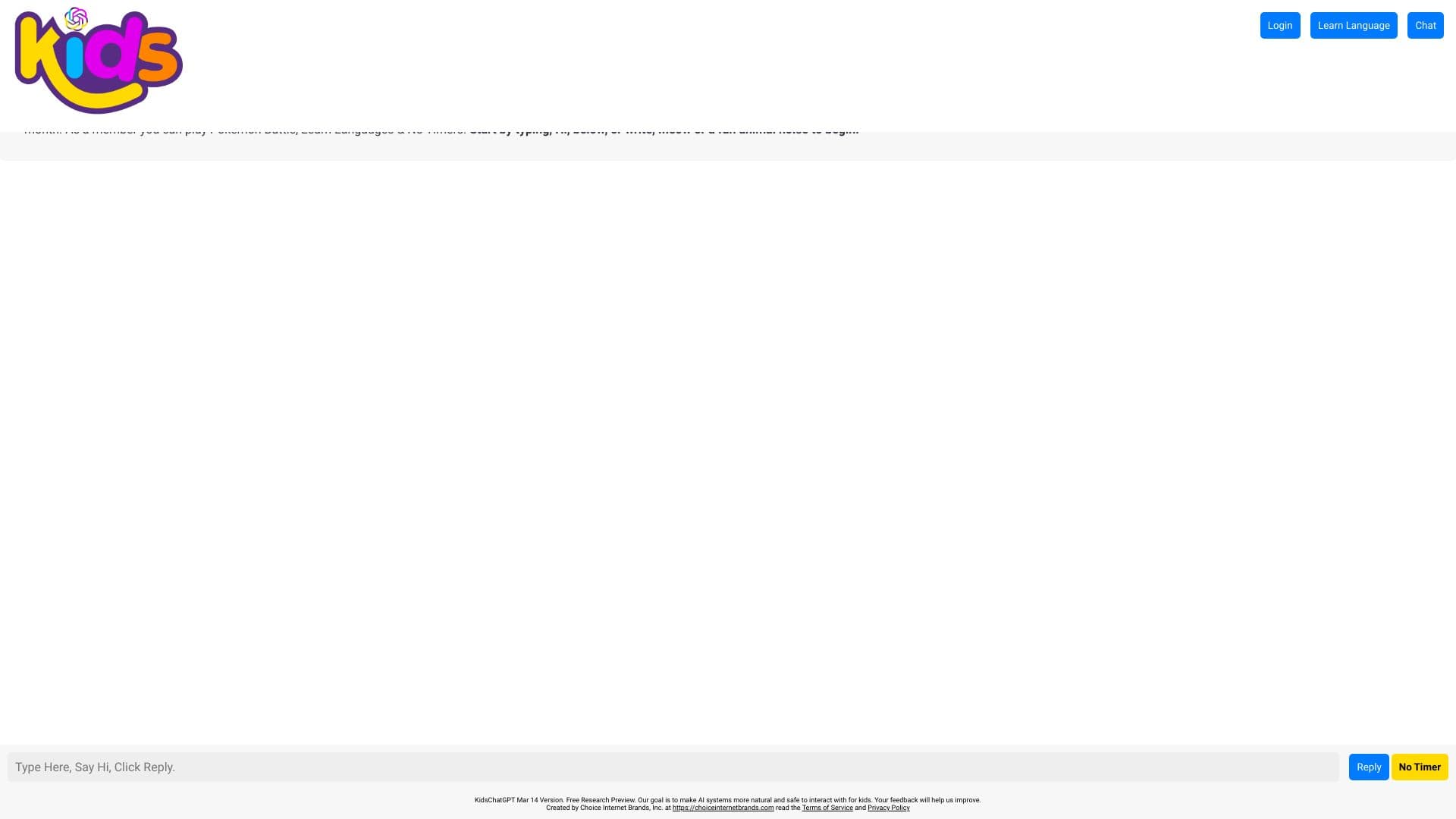 Kids Chatgpt