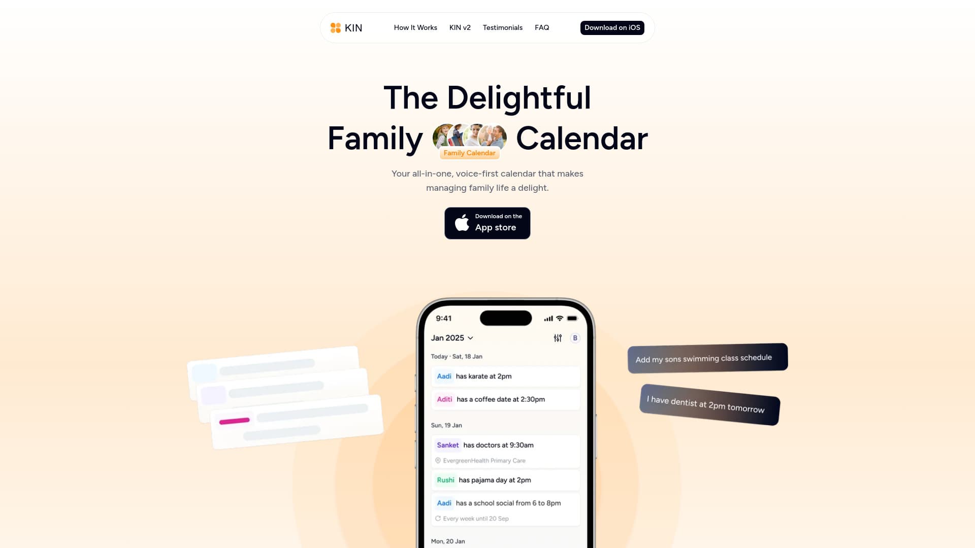 Kin: Family Calendar