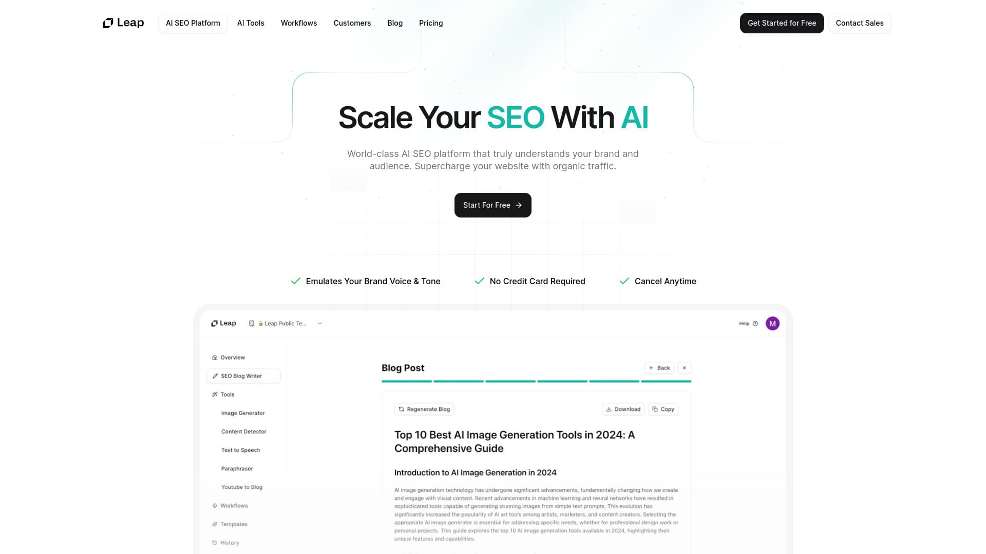 Leap AI Seo