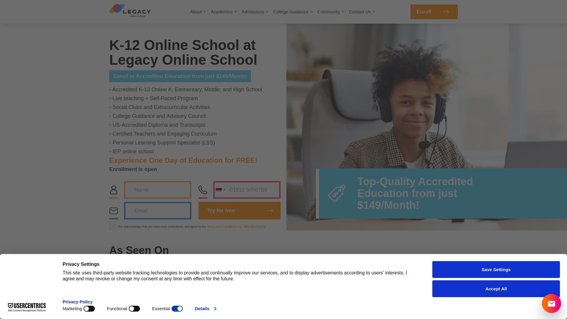 Legacy Online School