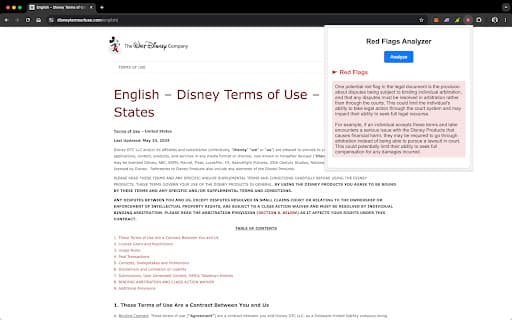Legal RedFlag Detector