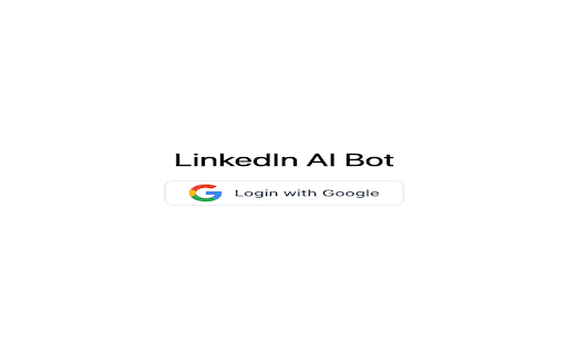 Linkedin AI Bot