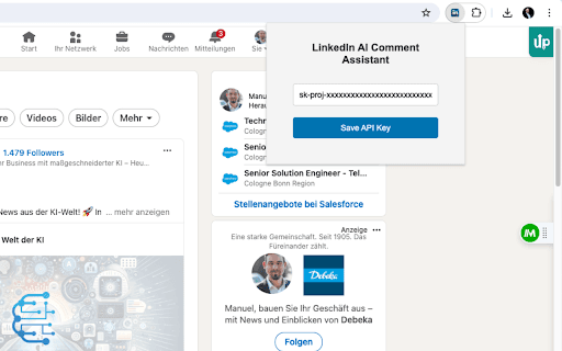 Linkedin AI Comment Assistant