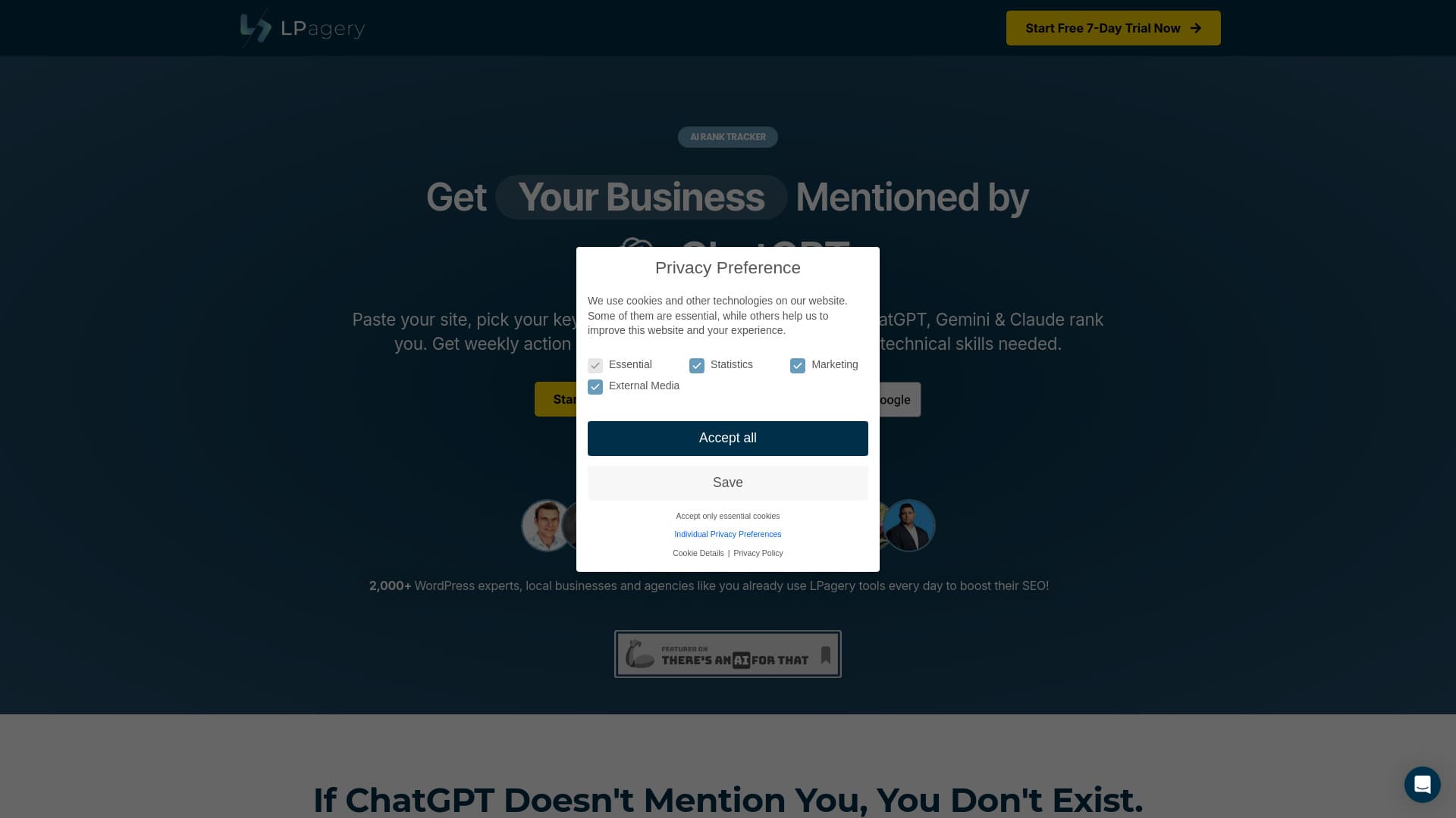 Lpagery AI Rank Tracker