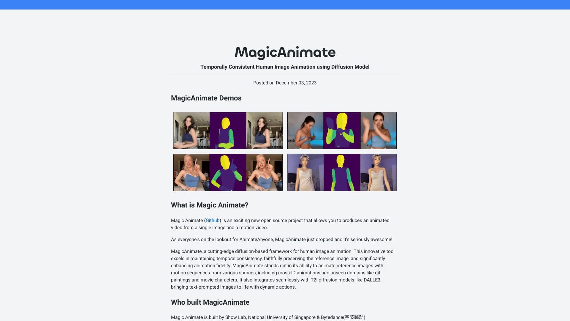 Magicanimate Playground