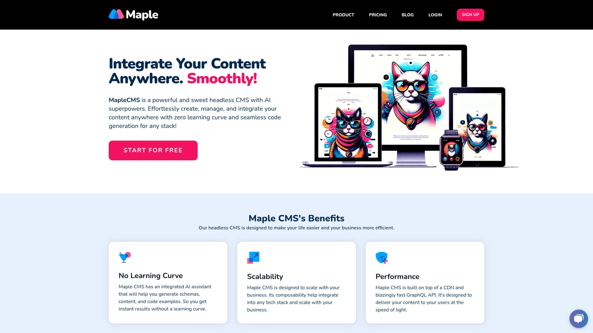 Maple CMS