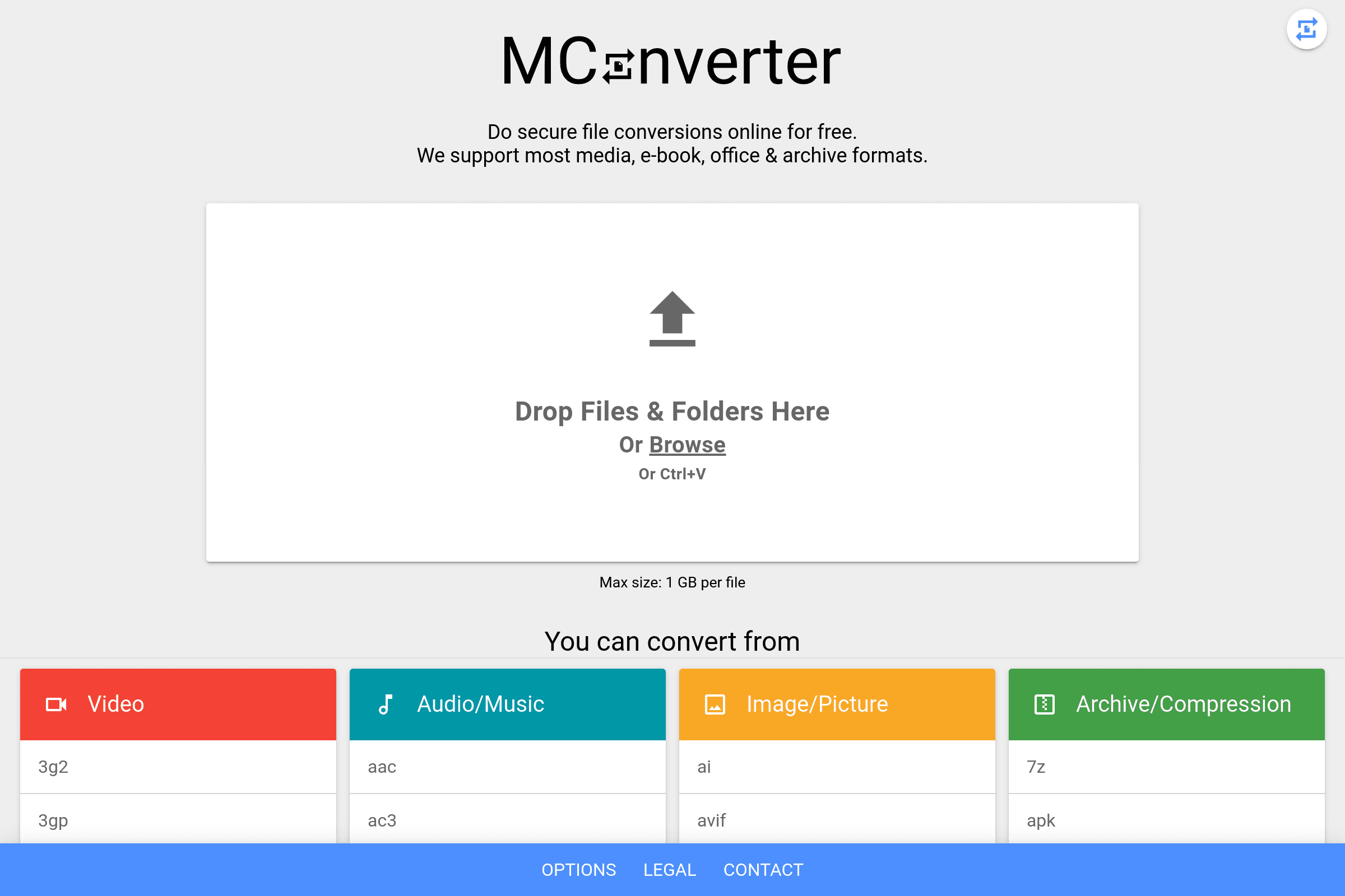 MConverter: File Converter