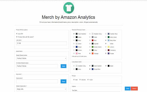 Merch by Amazon Sales Management Extension
