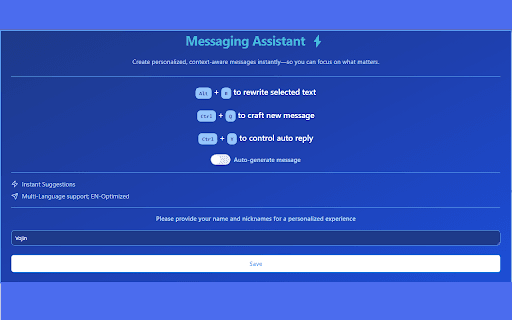 Messaging Assistant