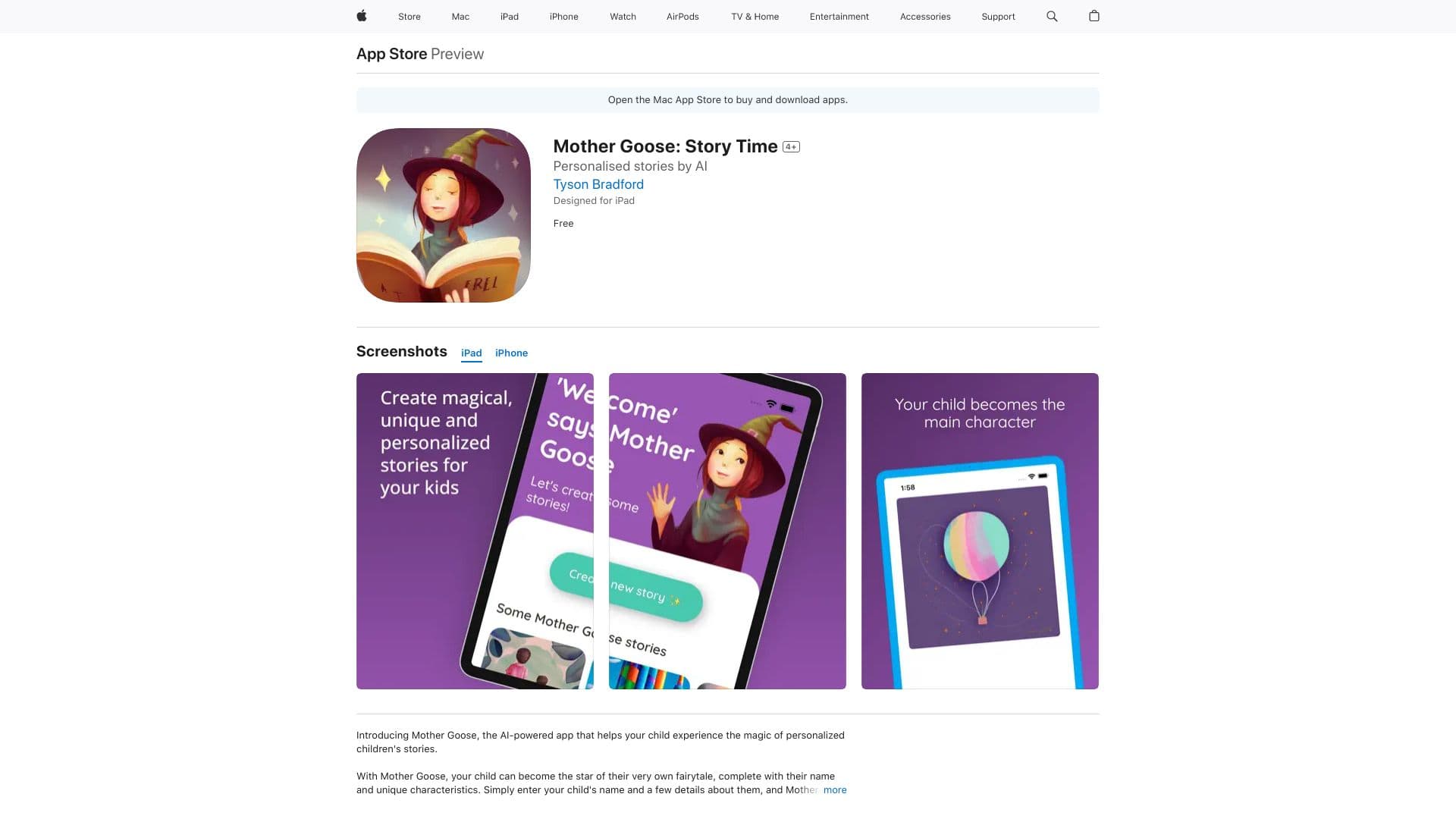 Mother Goose - Story Time