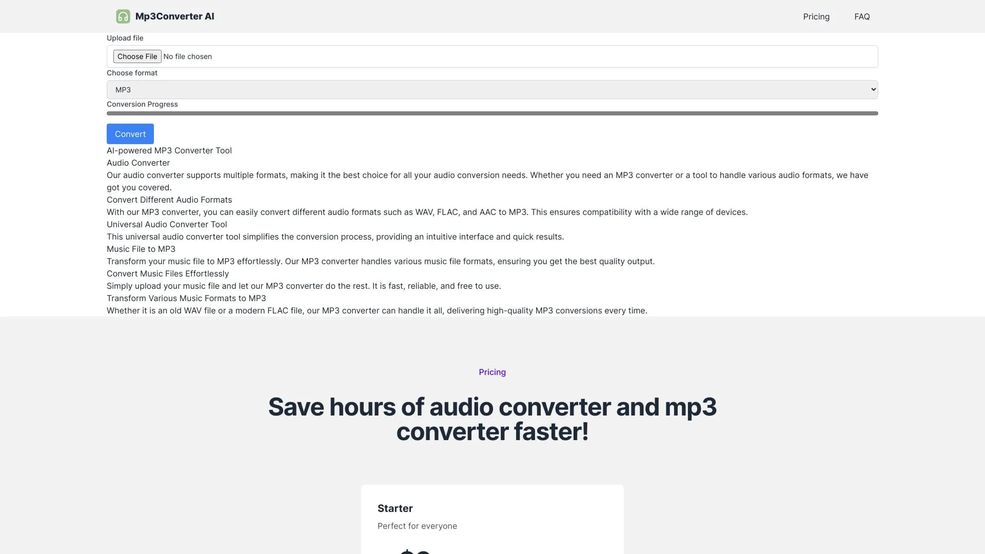 Mp3converter AI