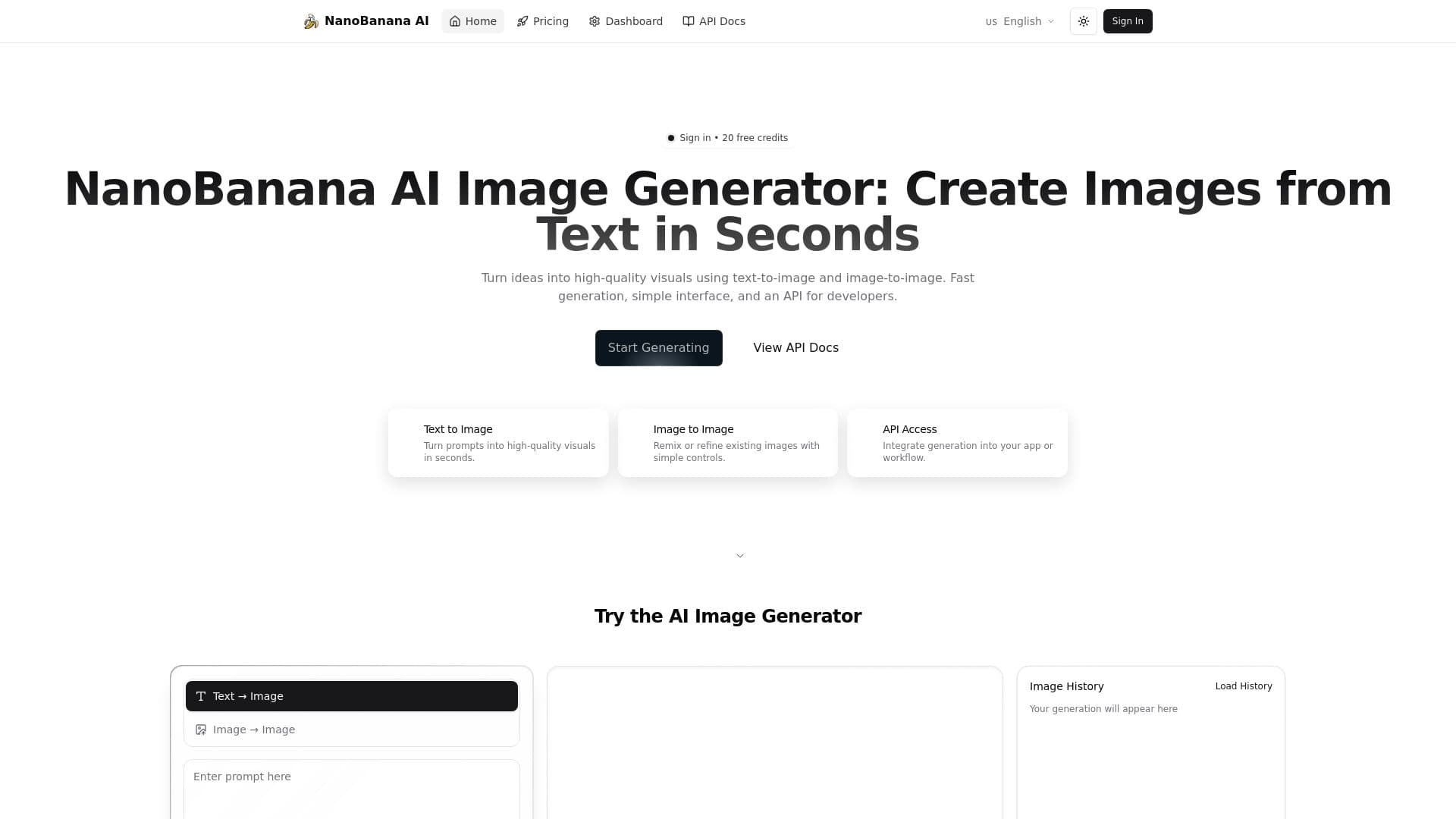 Nanobanana AI Image Generator