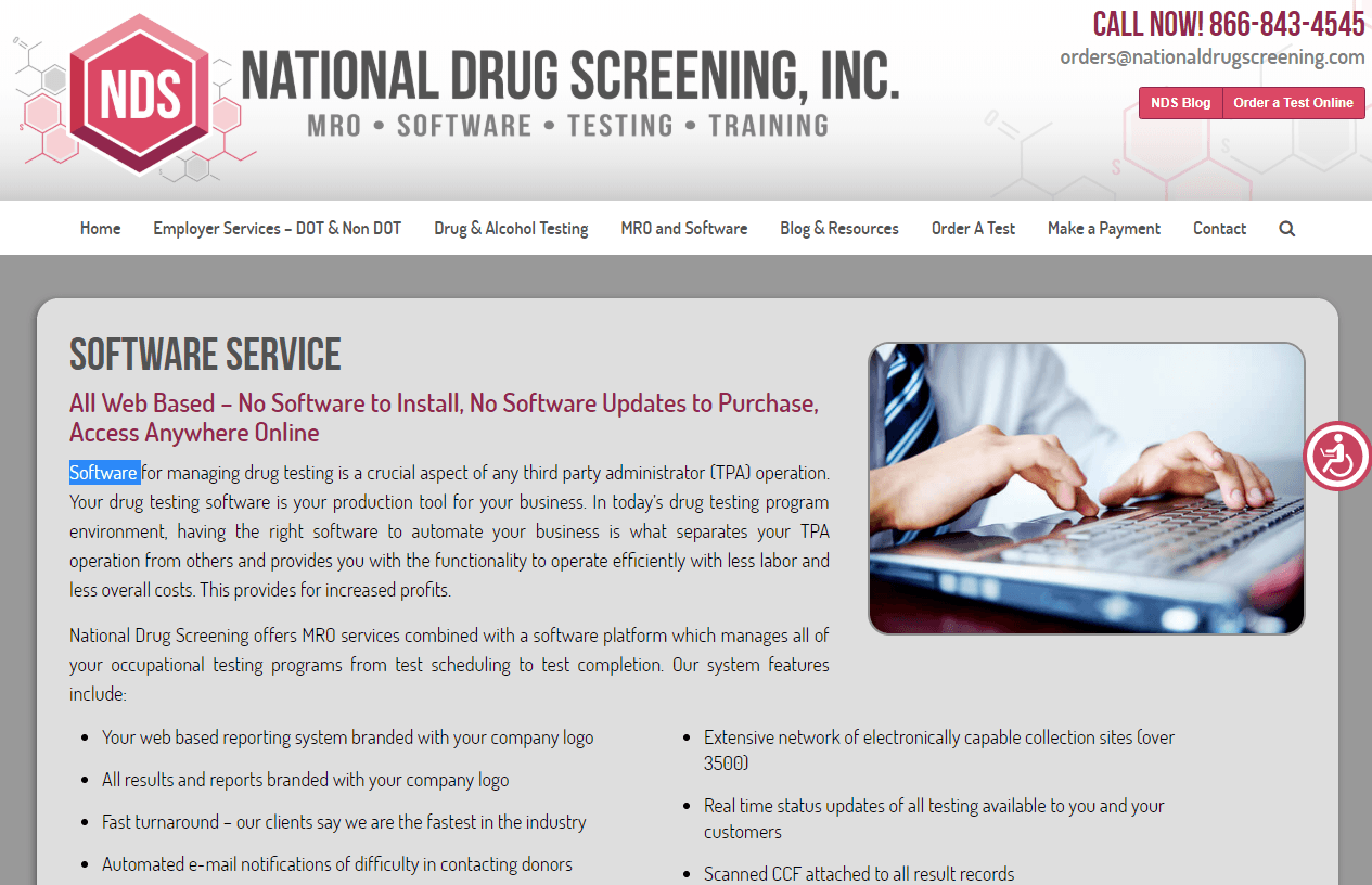National Drug Screening, Inc.