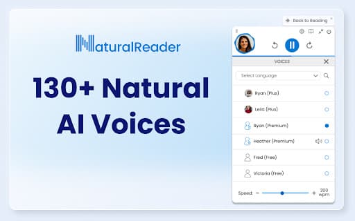 Naturalreader - AI Text To Speech