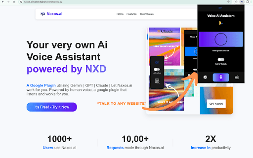Naxos.ai Voice Assistant