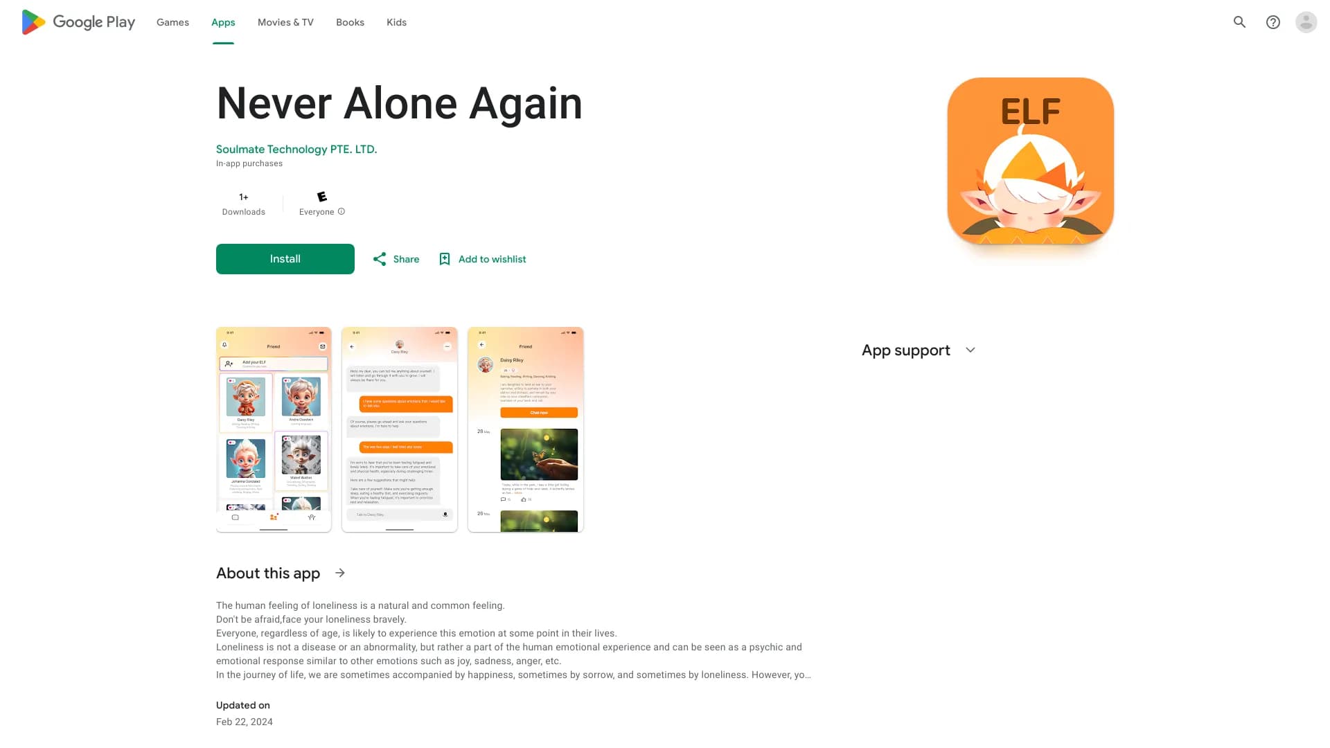 Never Alone Again