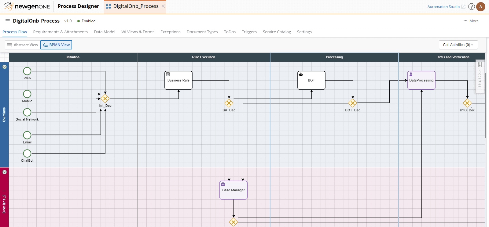 NewgenONE 数字化转型平台