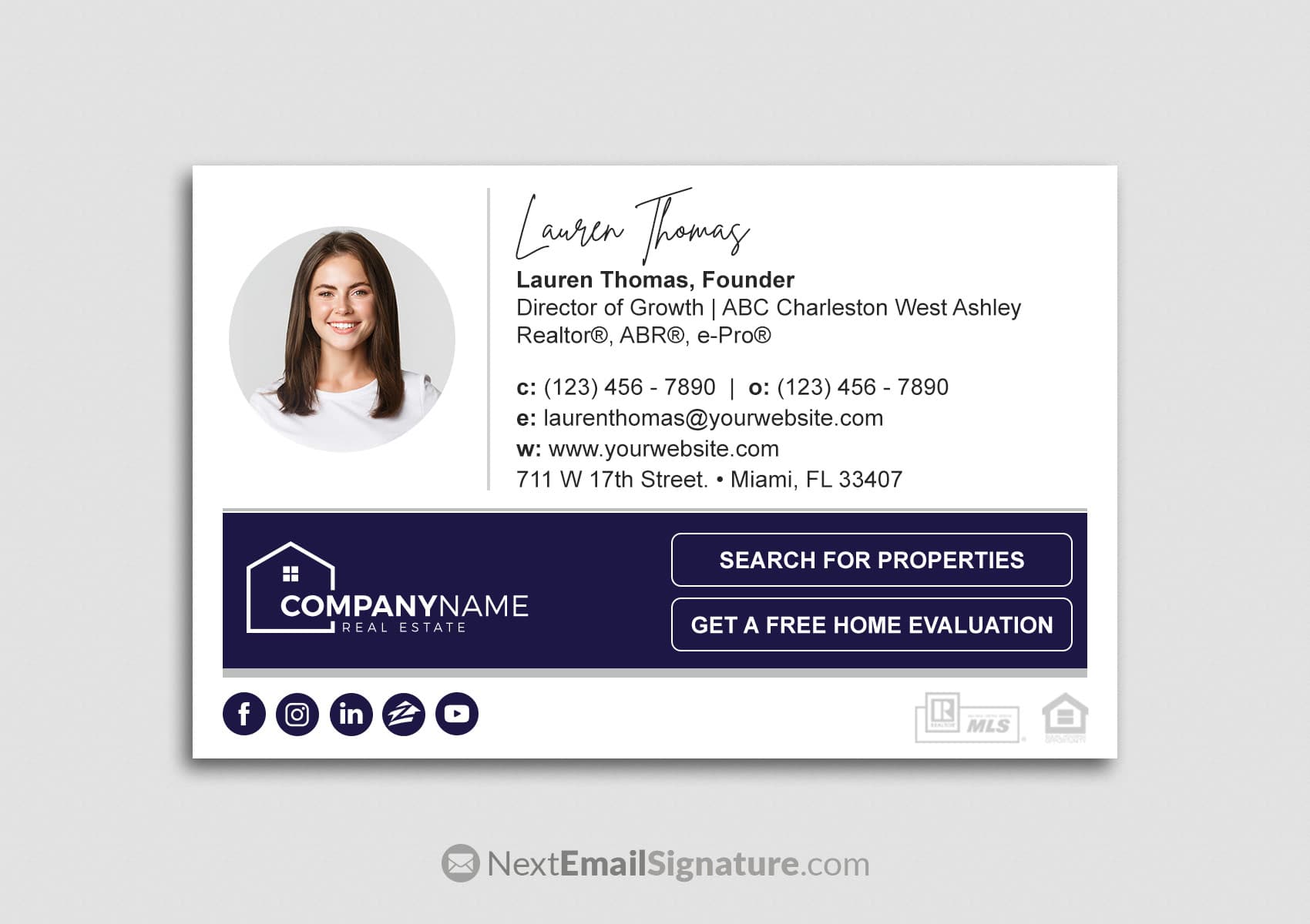 Next Email Signature