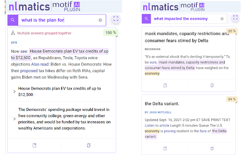 Nlmatics Motif Plugin