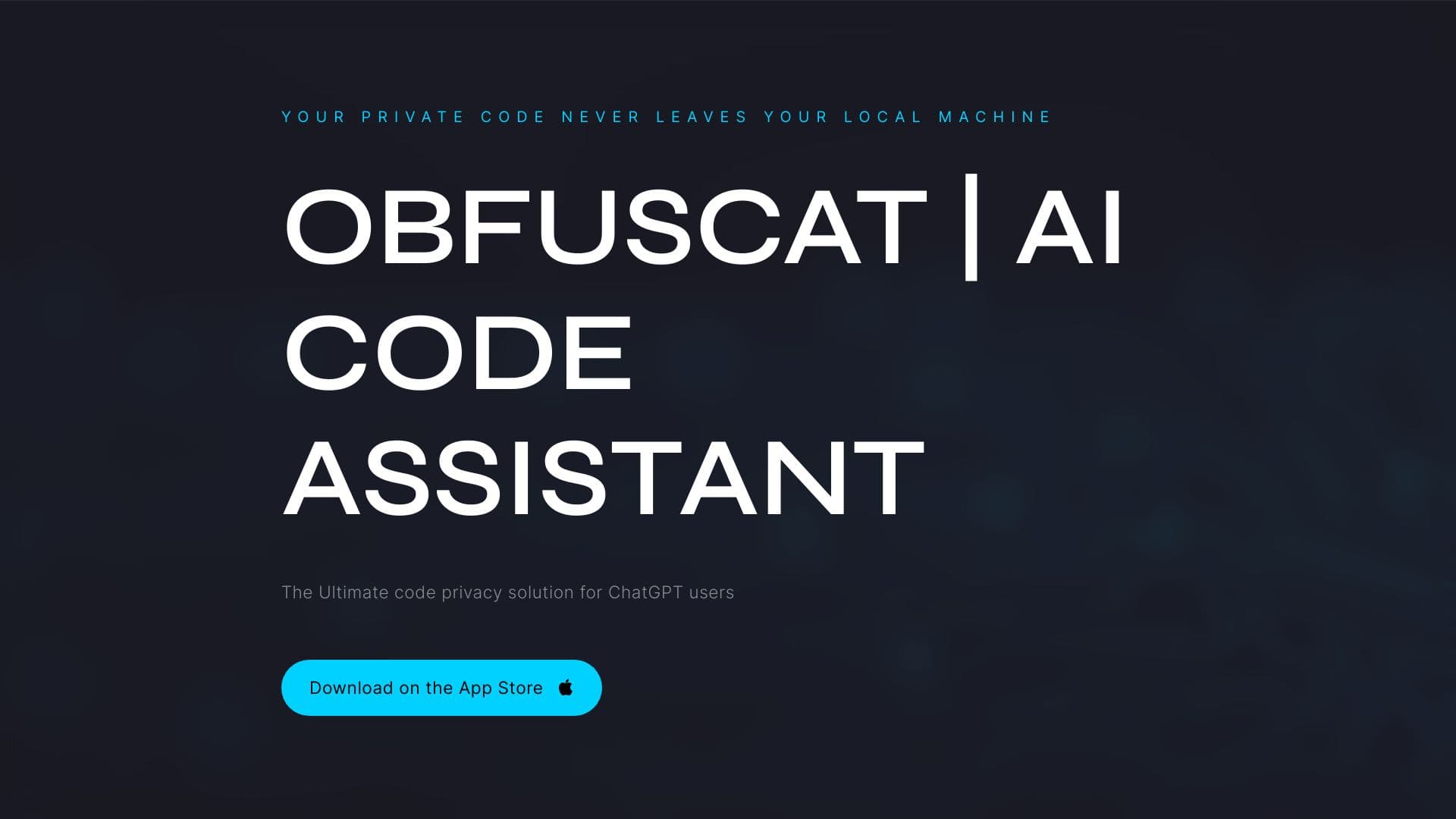 Obfuscat: AI Code Assistant