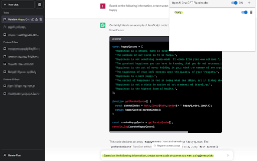 Openai Chatgpt Placeholder