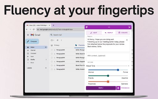 Paragraphai - Write Better, Faster