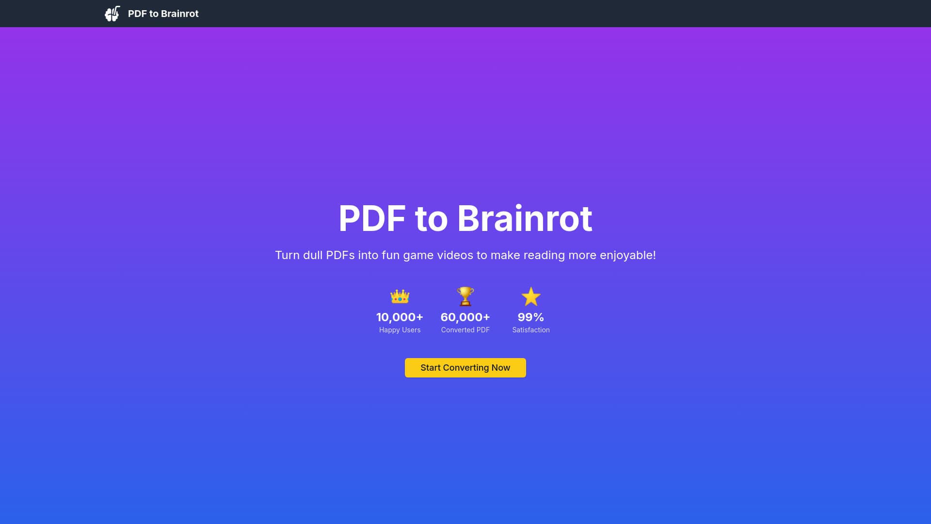 Pdf To Brainrot
