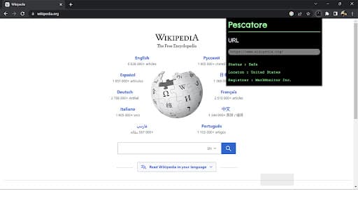 Malicious Website Detector Add-on