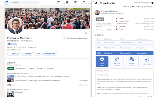 Phantom Search | Linkedin Extension