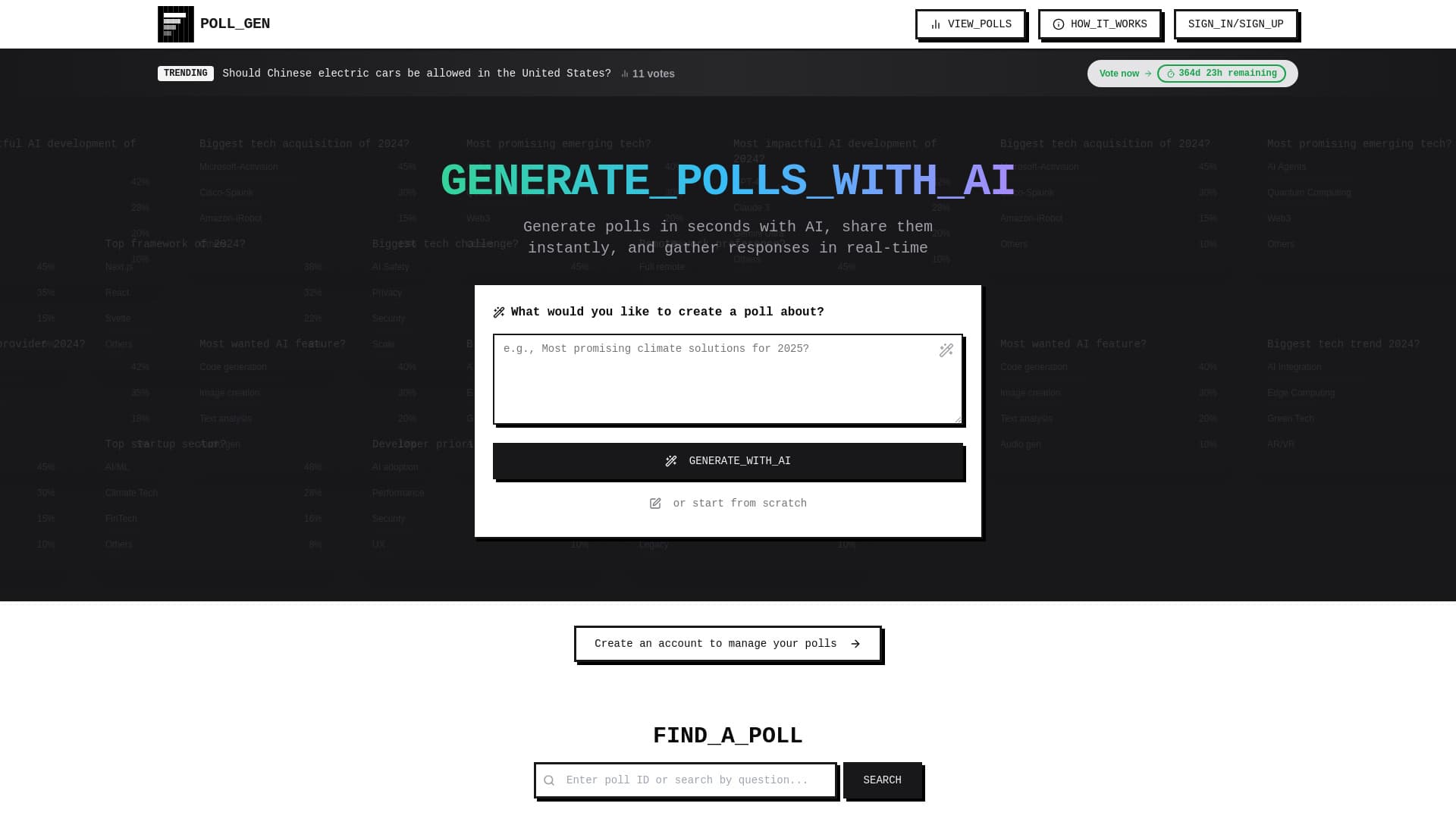 Poll Gen
