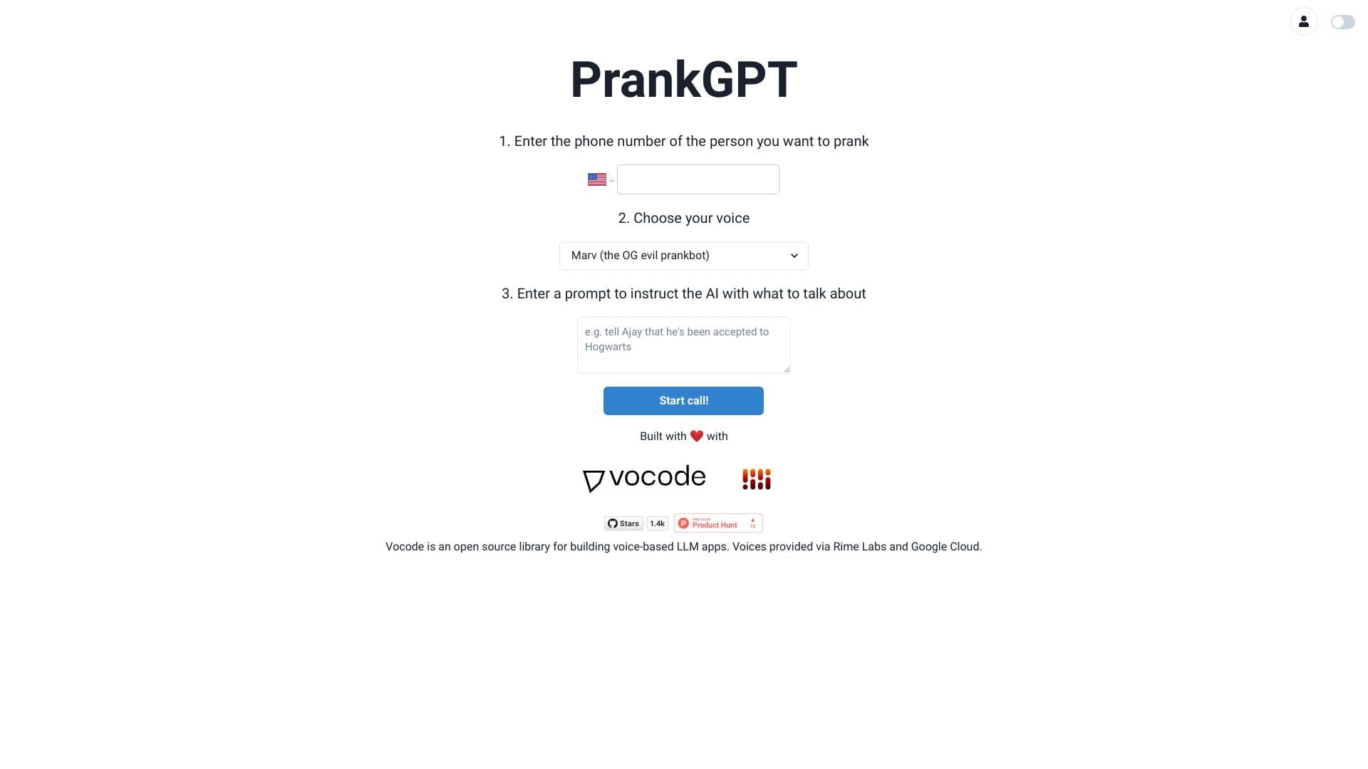 PrankGPT