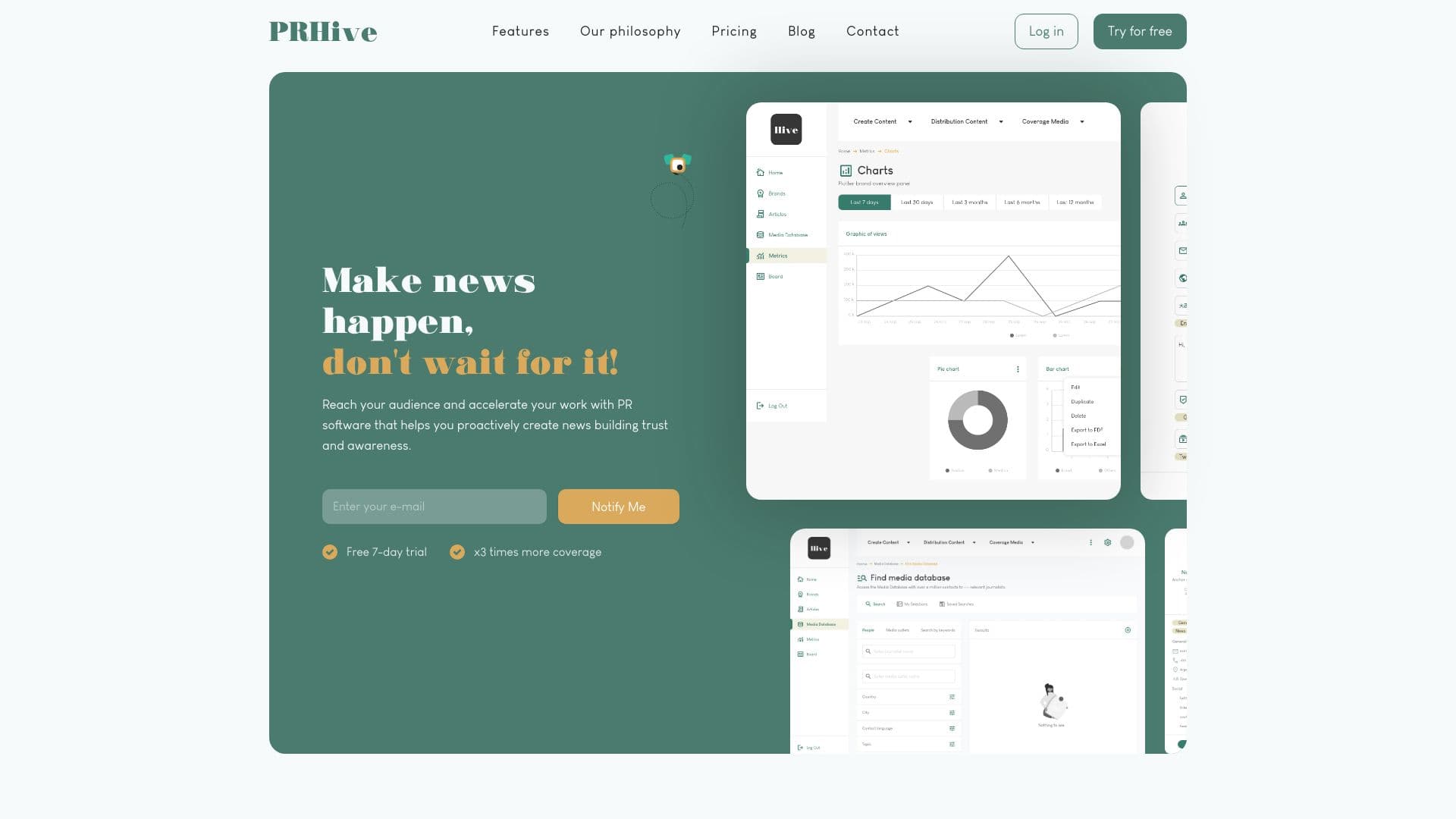 Prhive | Public Relations Software