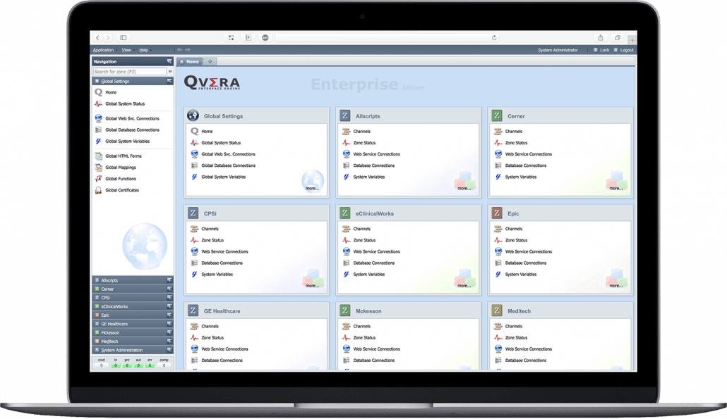 Qvera Interface Engine (QIE)