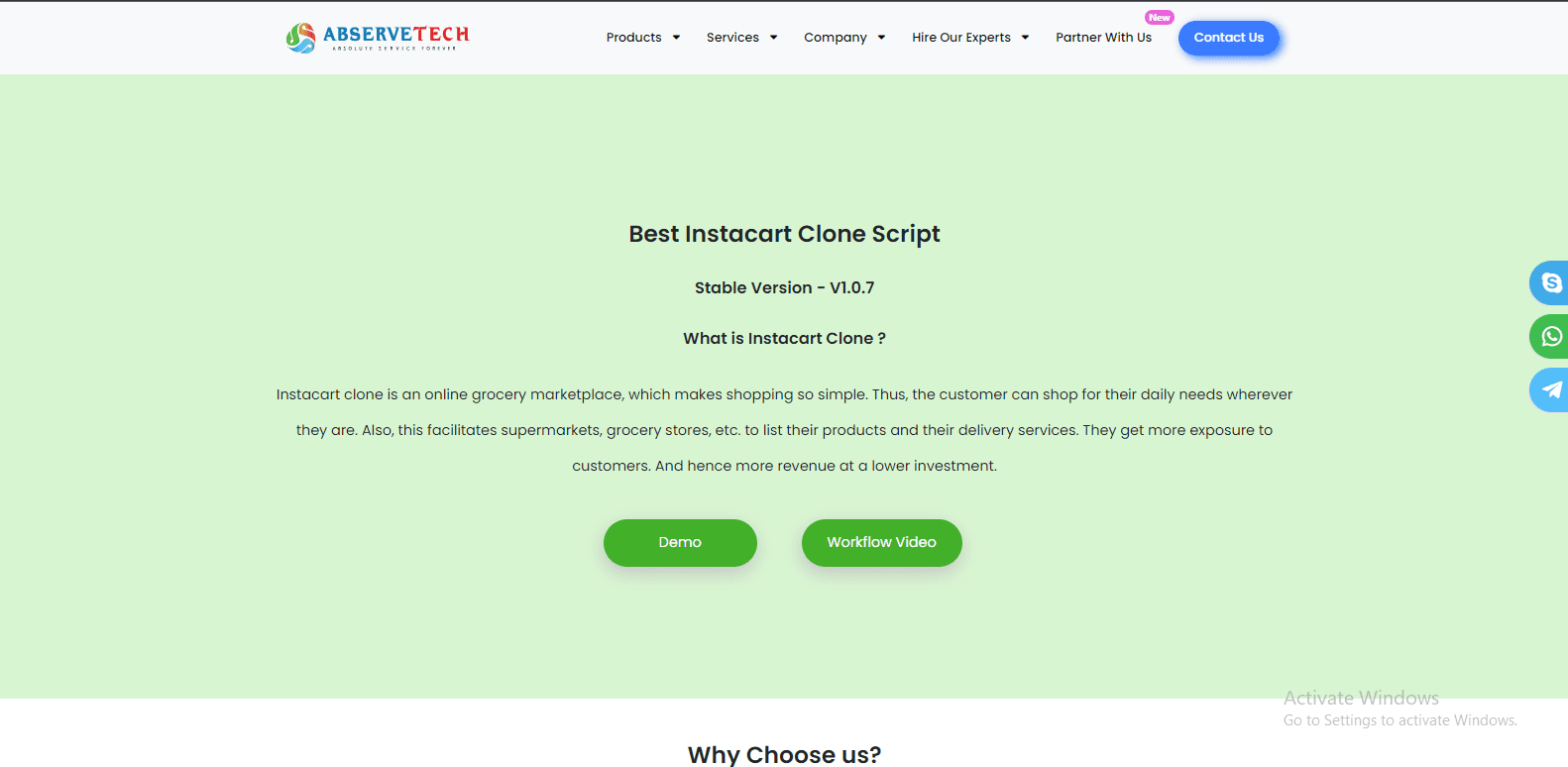 RebuGrocery - Instacart Clone Script