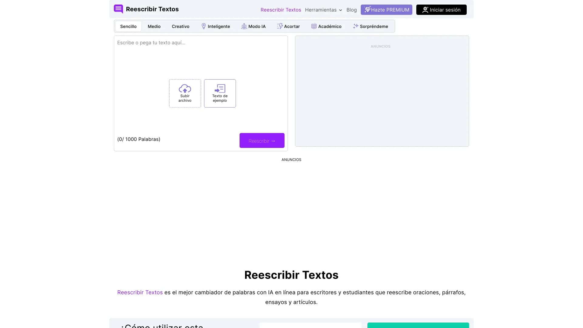 Reescribirtextos.net