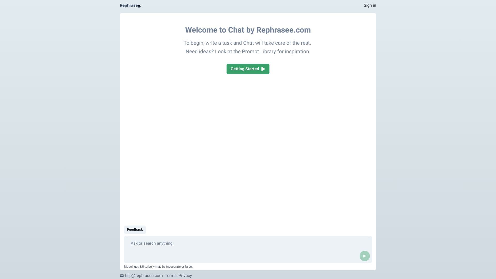 Rephrasee – Powered By AI