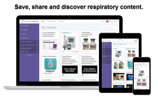 Respiratory Content Platform