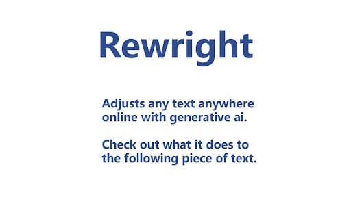 Rewright