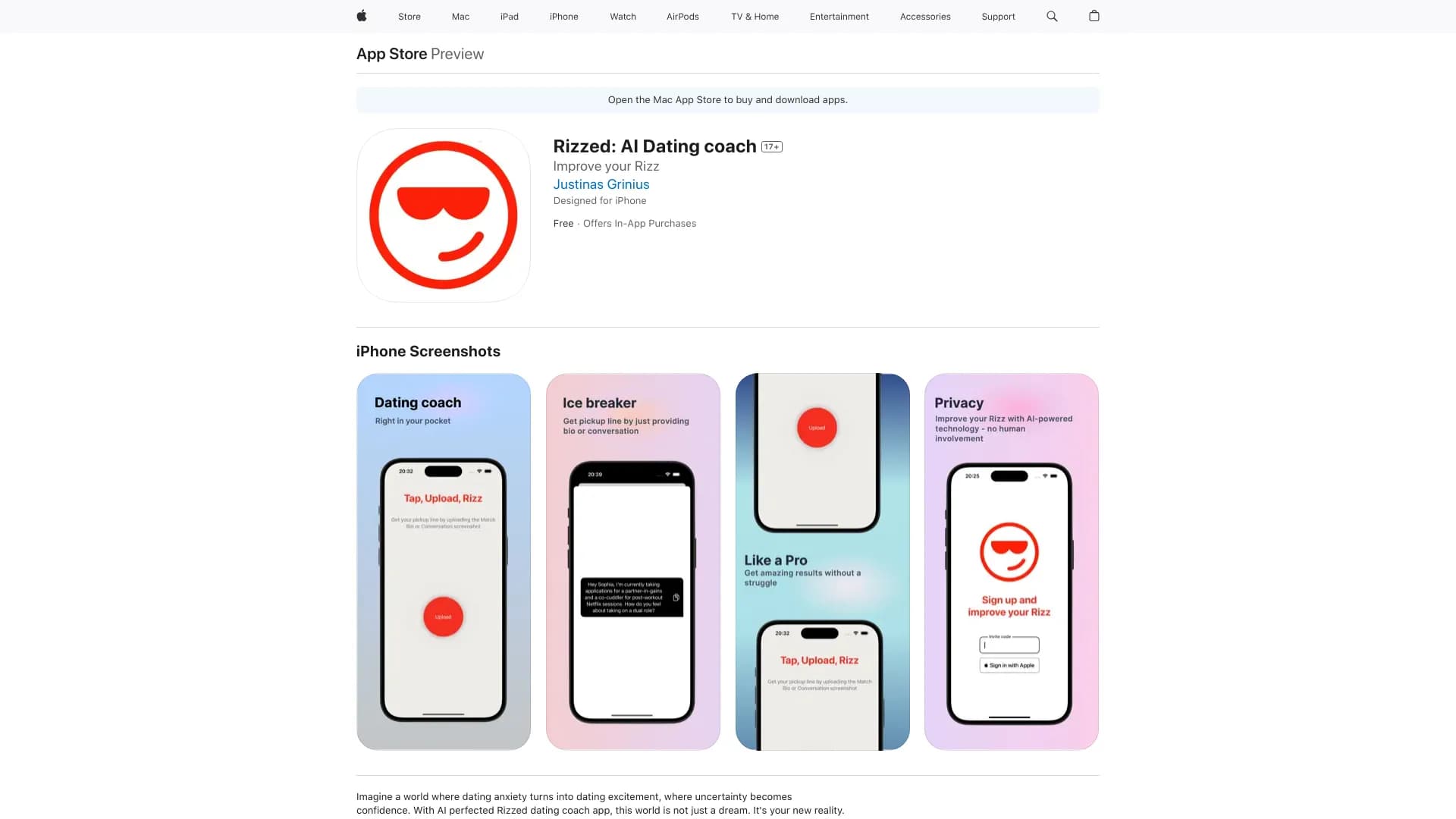 Rizzed: AI Dating coach