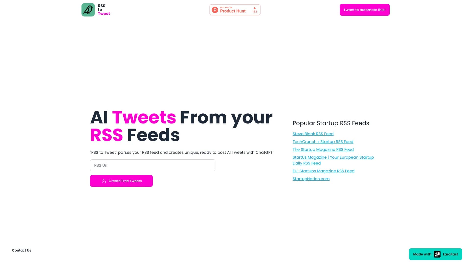 Rss To Tweet
