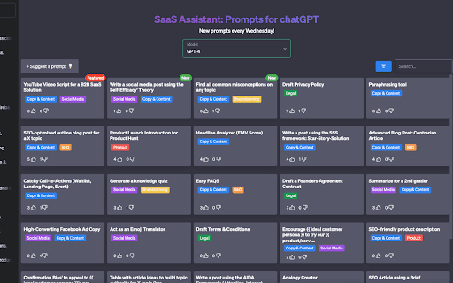 Saas Assistant For Chatgpt