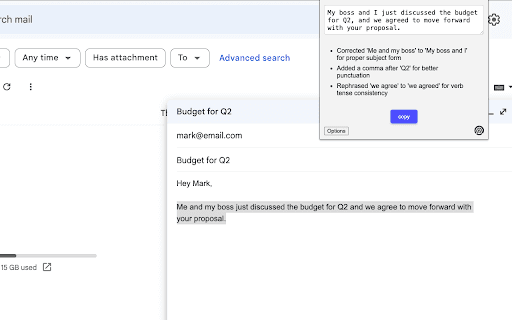 Sagai - Writing Assistant