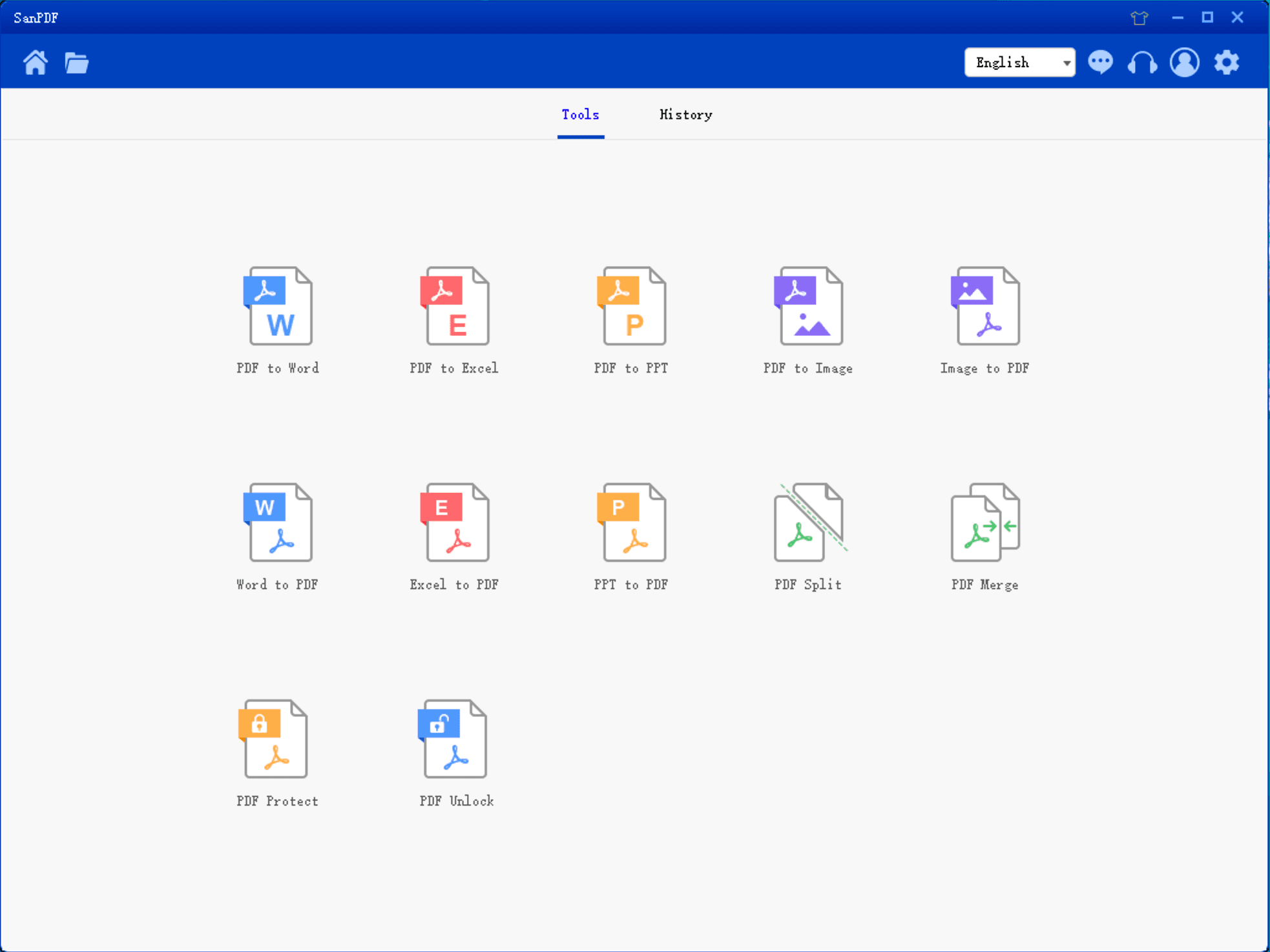 SanPDF Converter