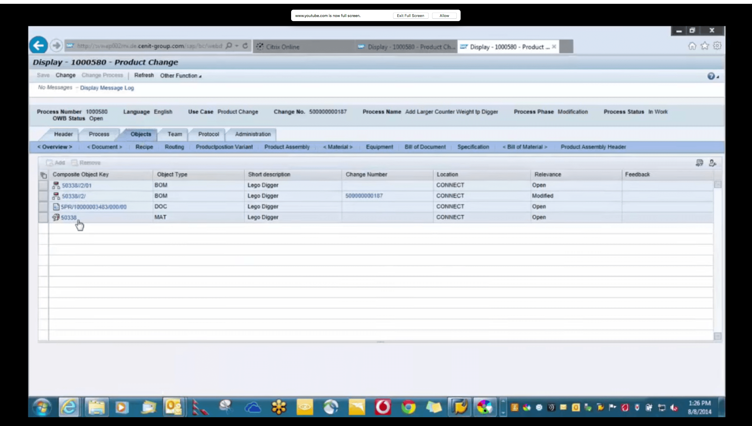 SAP PLM