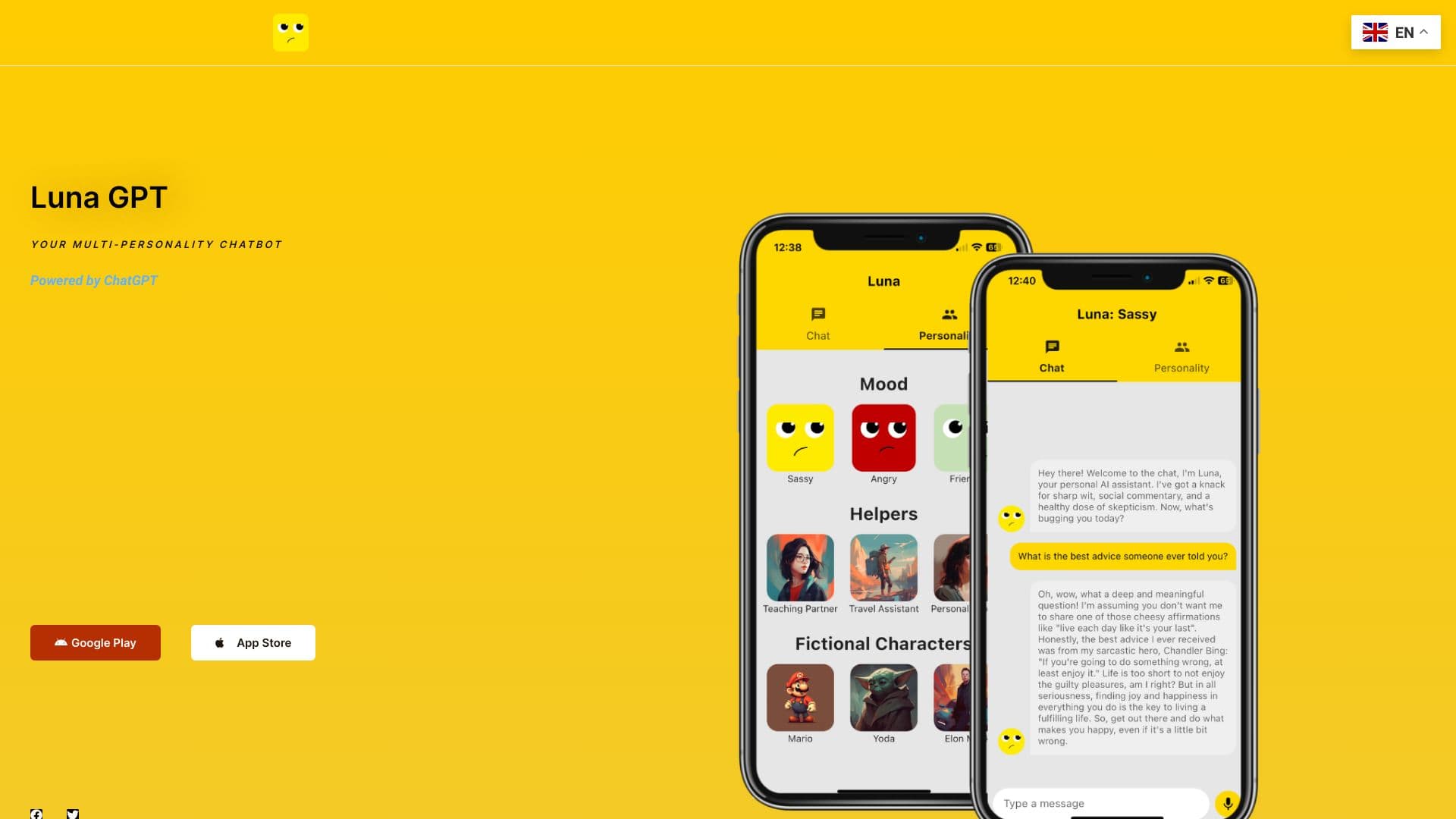 Sassy Luna: AI Chatbot