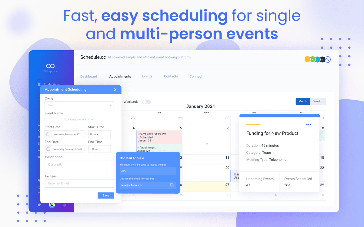 Schedule.cc by 500apps