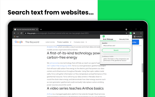 Semantic Search Extension
